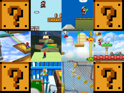 Create a Super Mario Athletic themes Tier List - TierMaker