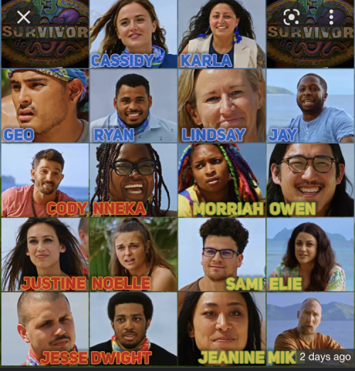 Create a Survivor 43 Cast Members Tier List  TierMaker