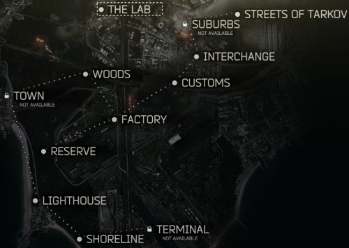 Create a Tarkov Maps on Performance Tier List - TierMaker