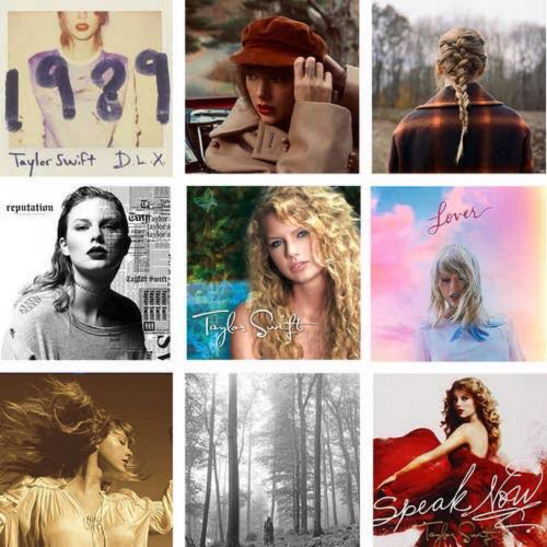 Taylor Swift Album Ranking Template
