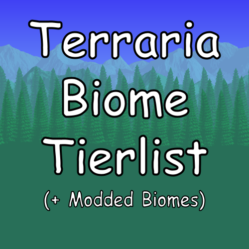 Terraria Tier List Templates - TierMaker