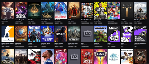 Create a The Best Games to Stream on Twitch -Views/Follows Tier List ...