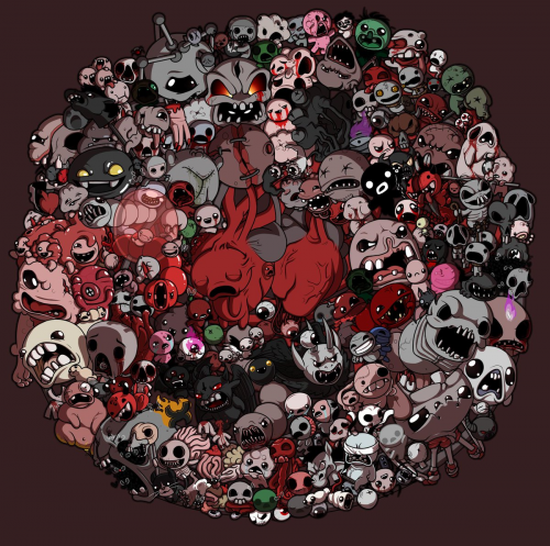 Create a The Binding of Isaac Rebirth. Dangerous Enemies Letter E. Tier ...