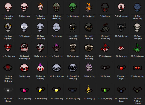 create-a-the-binding-of-isaac-repentance-all-monsters-tier-list