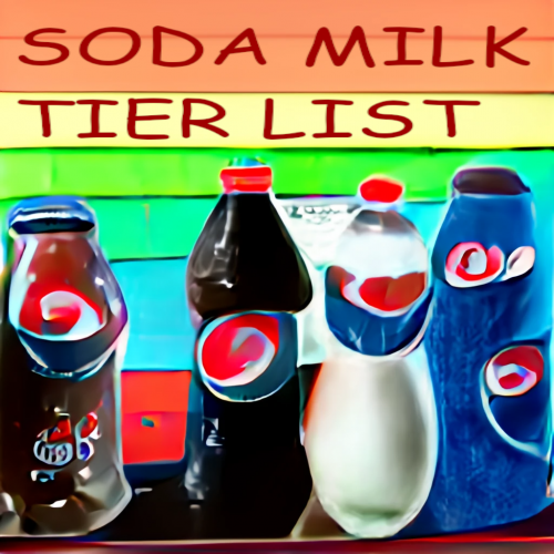 THE OFFICIAL SODA MILK TIER LIST Tier List Rankings) TierMaker
