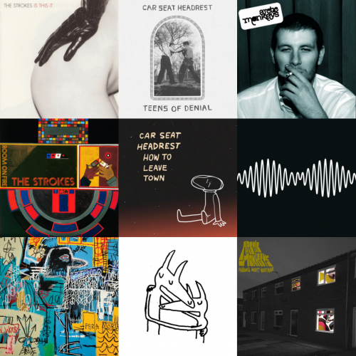 Create a The Strokes / Car Seat Headrest / Arctic Monkeys Tier List