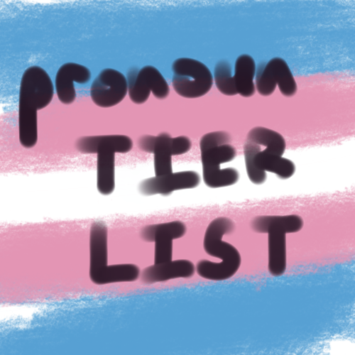 Create a third person pronoun Tier List TierMaker Create a third person pronoun Tier List TierMaker