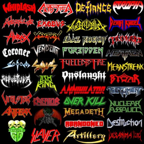 Create a Thrash Metal Bands Based on Headbanger Level Alignment Chart ...