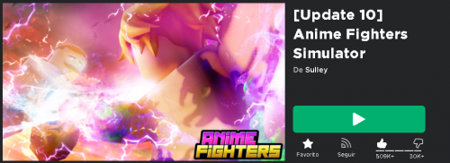 Roblox > conta roblox anime fighters com game pass