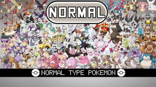 Create a pokémon type normal Tier List - TierMaker
