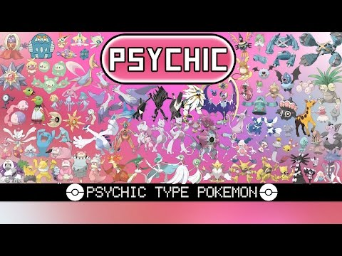 pokémon type psy