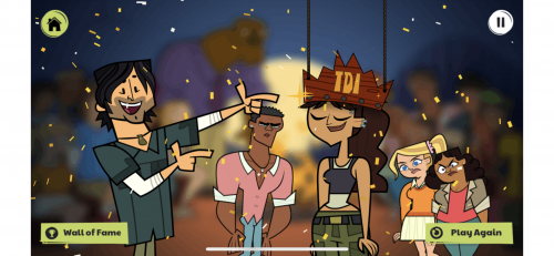 Playing Total Drama Take The Crown! (Not on roblox) Link in