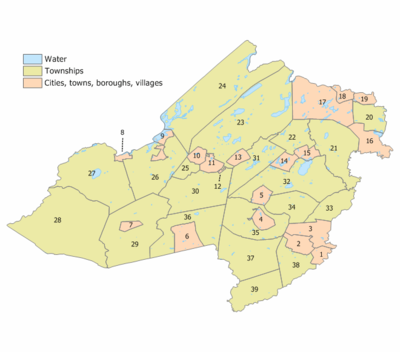 Towns in Morris County NJ Tier List