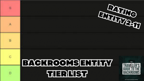 Create a Backrooms Levels Tier List - TierMaker