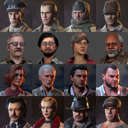 call of duty nazi zombies characters