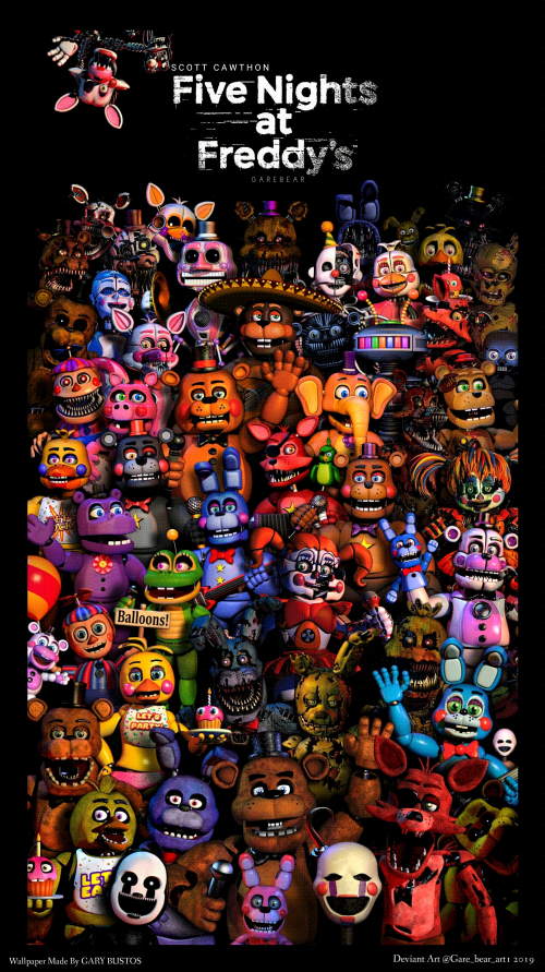 Five Nights At Freddy's All Characters Tier List Maker 