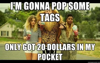 Dollars in my pocket