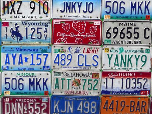 Create a US States & Territories License Plates Tier List - TierMaker