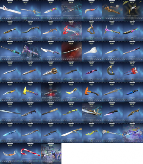 Create A Valorant Knife Skins 4 07 Tier List TierMaker