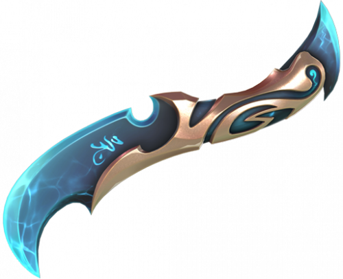 Lunar Decent Knife Valorant - Image to u