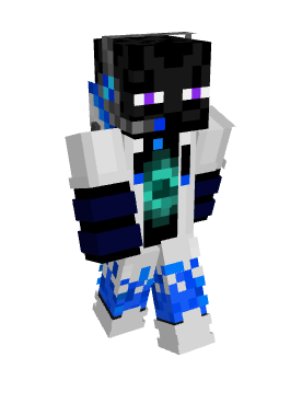 ice enderman Minecraft skin