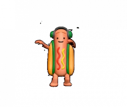 Hot Dog Hallway Gif