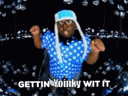 Jiggy with it. Jiggy with it