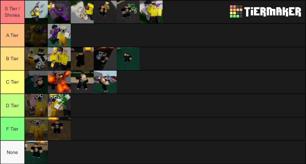 A Bizarre World Rarity Tier List (Community Rankings) - TierMaker