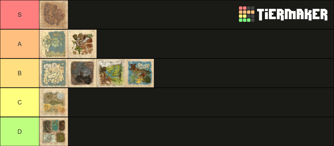 Ark Maps Tier List (Community Rankings) - TierMaker