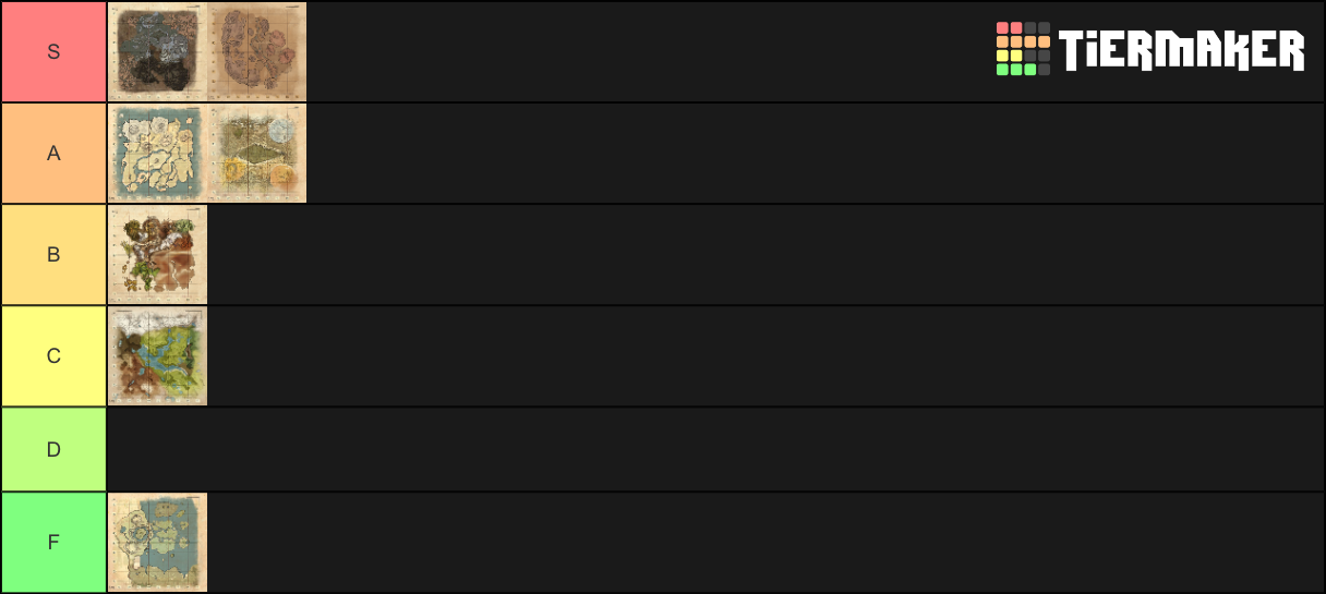 Ark survival evolved maps Tier List Rankings) TierMaker