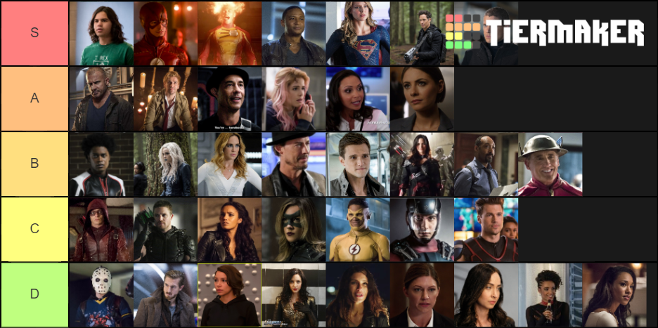 Arrowverse Villains Ranking Tier List Best To Worse Villains Imo Hot Sex Picture 1263