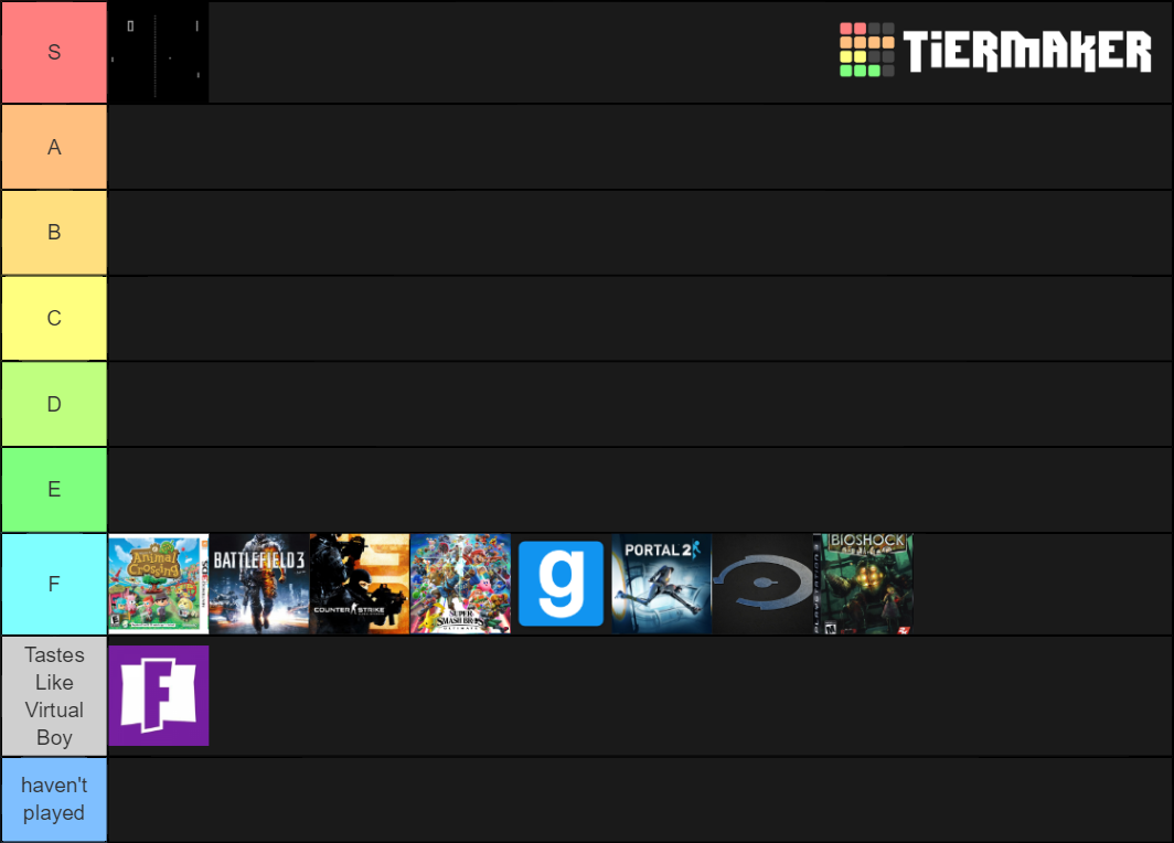 best video games of all time Tier List (Community Rankings) - TierMaker