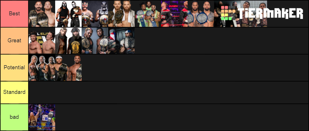 best-wrestling-tag-team-tier-list-community-rankings-tiermaker