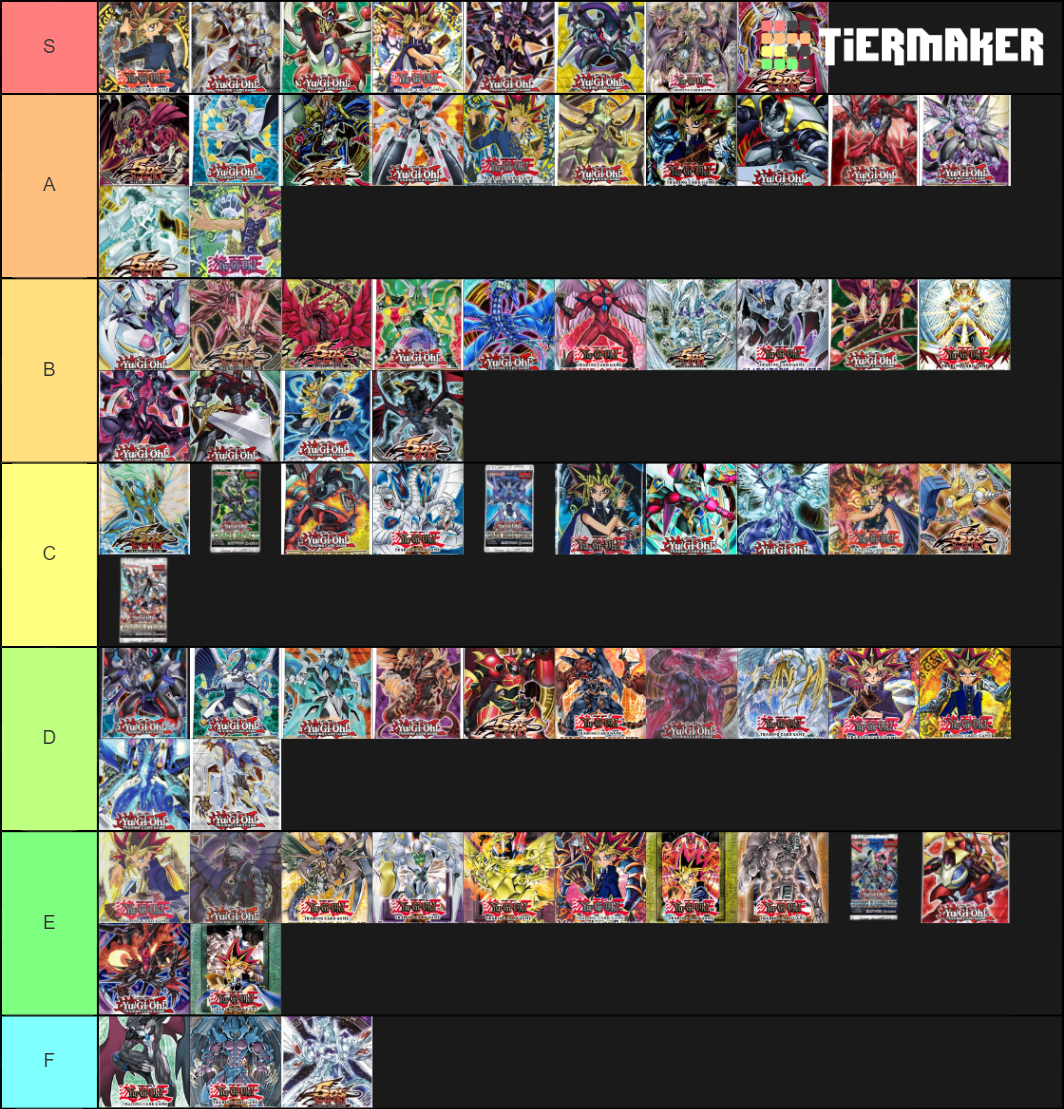 Best yugioh sets Tier List Rankings) TierMaker