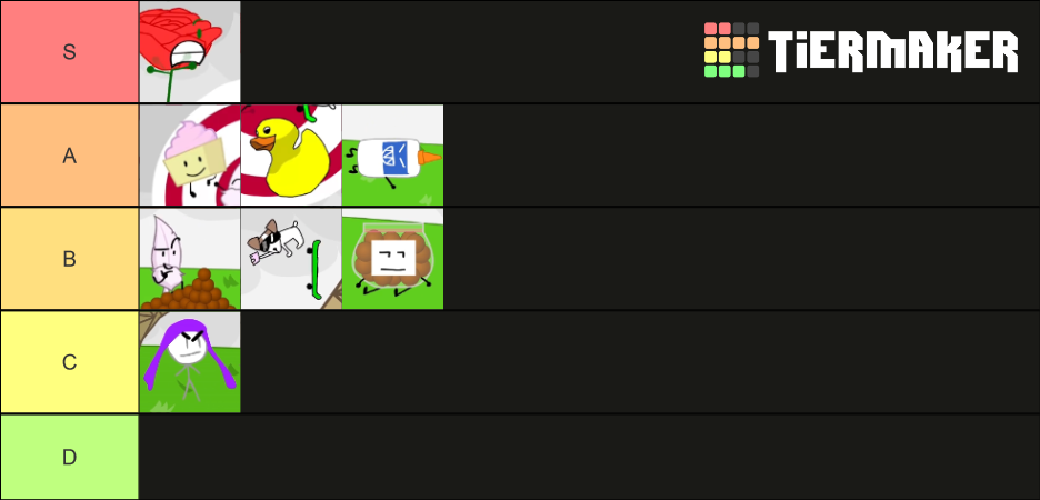 Bfdi Mini Tierlist Tier List Community Rankings Tierm Vrogue Co