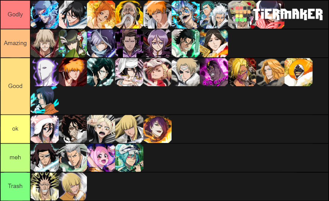 Bleach Brave Souls Technique Units Tier List Rankings