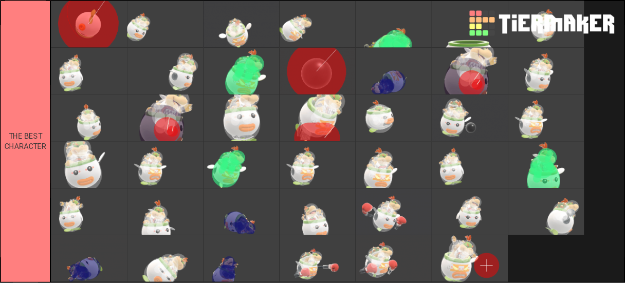 Bowser Jr. Moves Tier List Rankings) TierMaker