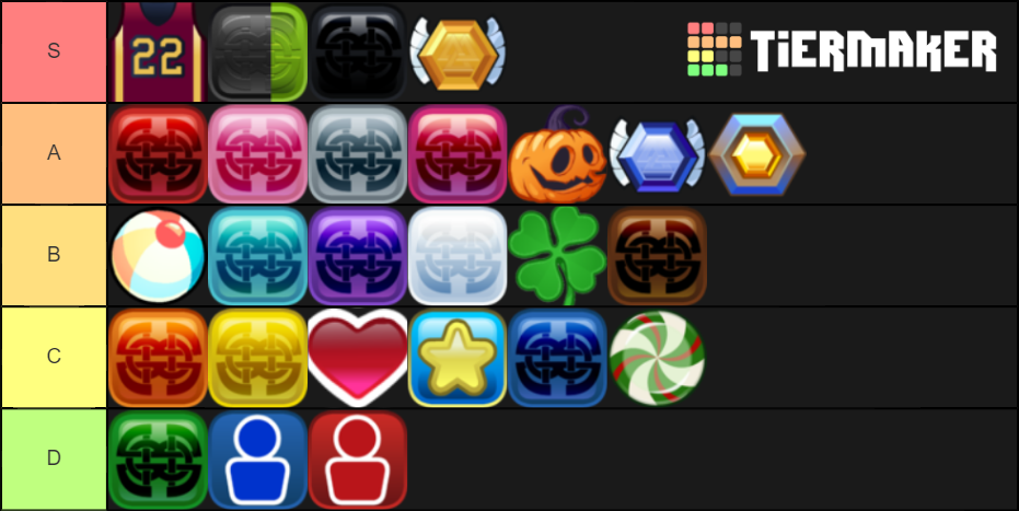 Brawlhalla Color Tier List (Community Rankings) - TierMaker