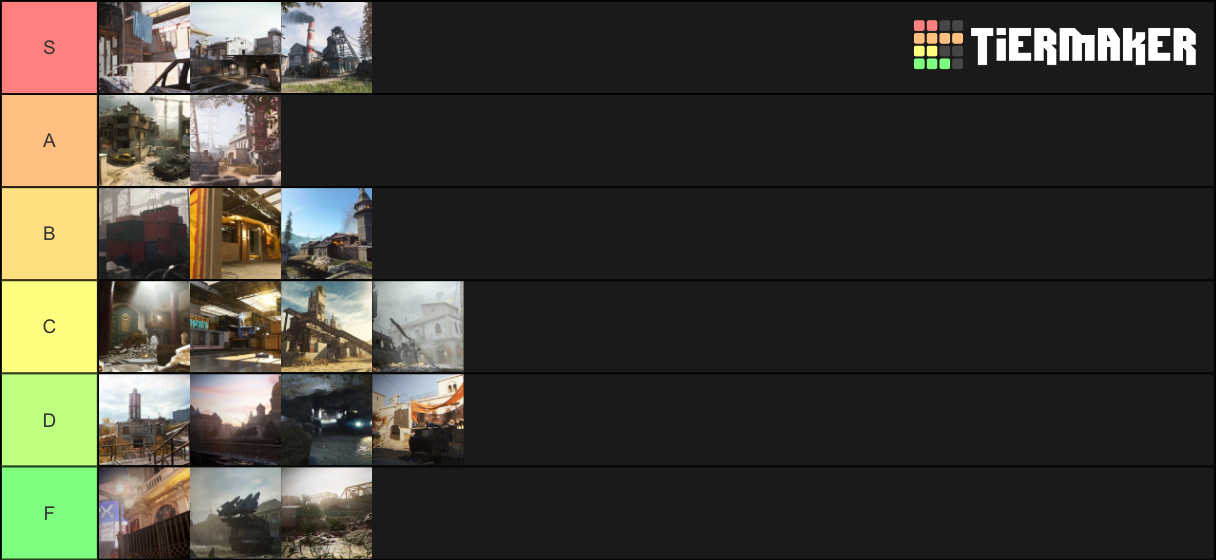 Modern Warfare 2019 Map List Updated To Season 3 Tier List Community Rankings Tiermaker 2534