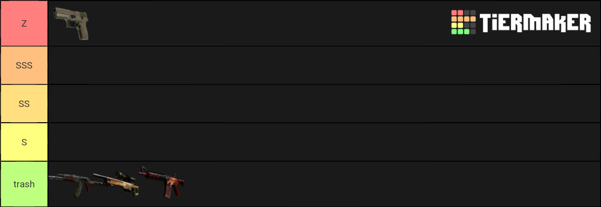 Csgo Best Skins Of All Time Tier List Community Rankings Tiermaker 3163