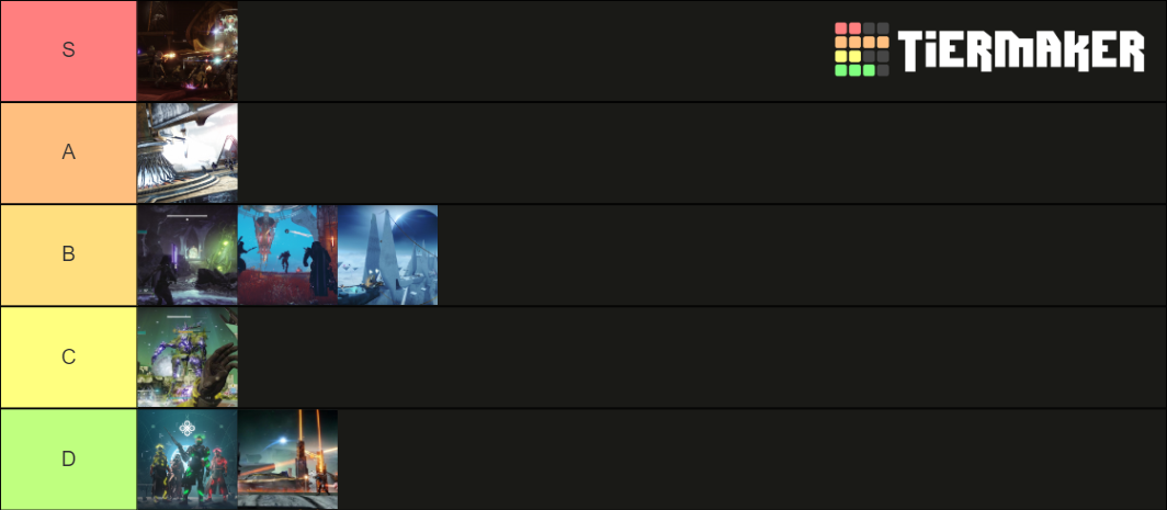 Destiny 2 Seasonal Activities Tier List (Community Rankings) - TierMaker