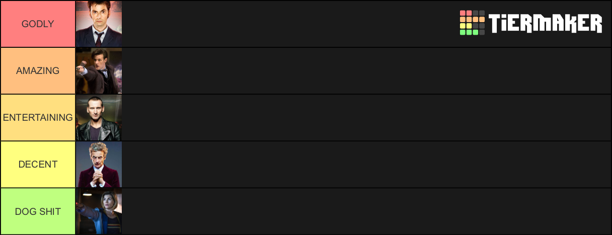 Doctor Tier List (Community Rankings) - TierMaker