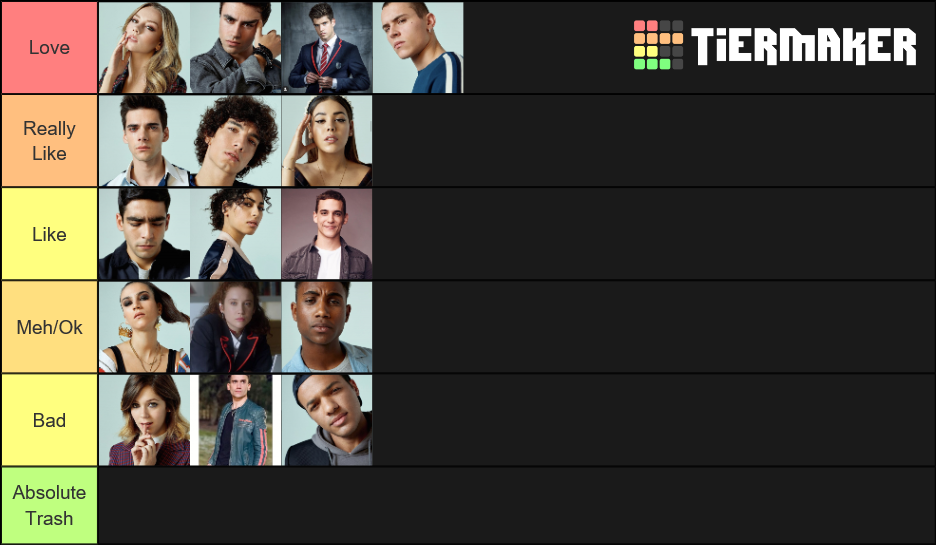 Elite Characters Ranked Tier List Rankings) TierMaker