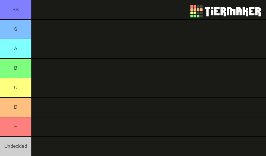 Fighting Game Tier List (Community Rankings) - TierMaker
