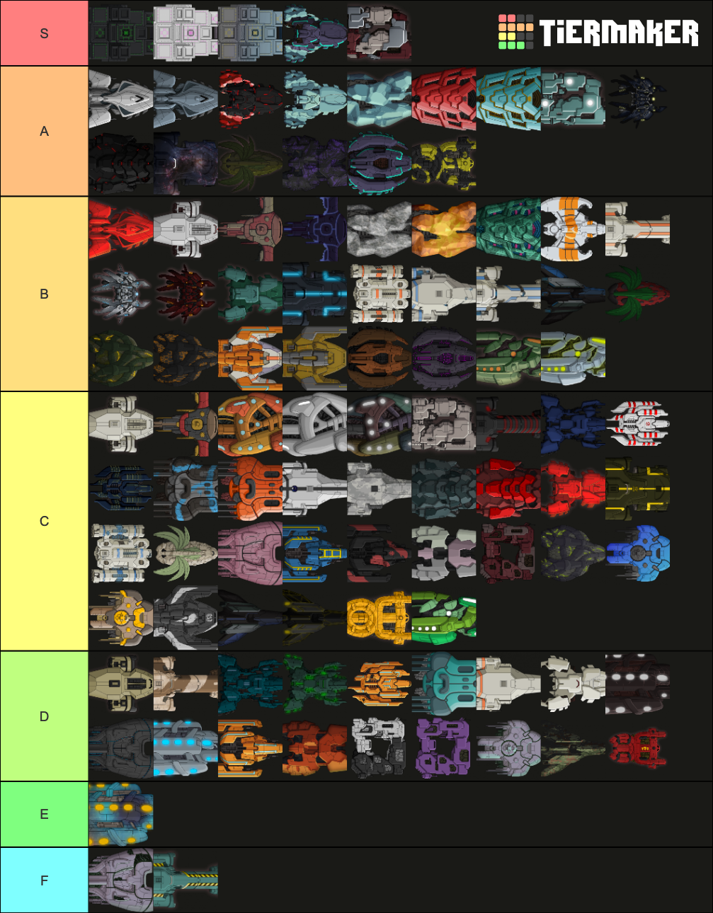 FTL Multiverse Ships Tier List (Community Rankings) - TierMaker