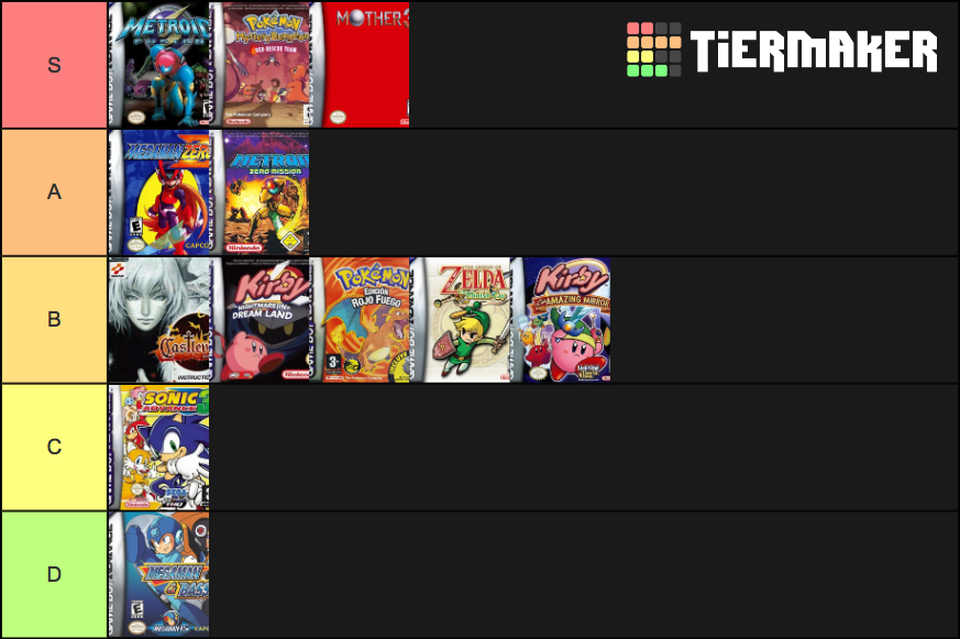 gba-games-tier-list-community-rankings-tiermaker