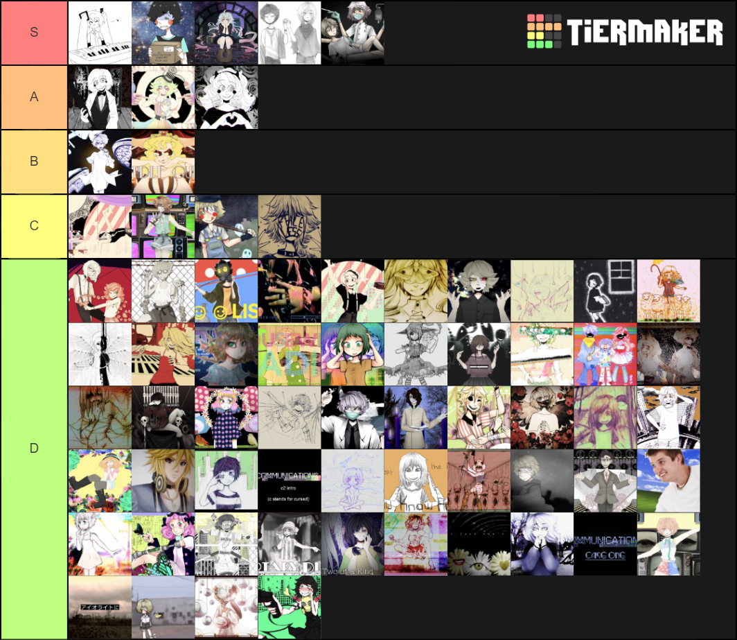 Ghost Songs Tier List Tier List Community Rankings Tiermaker