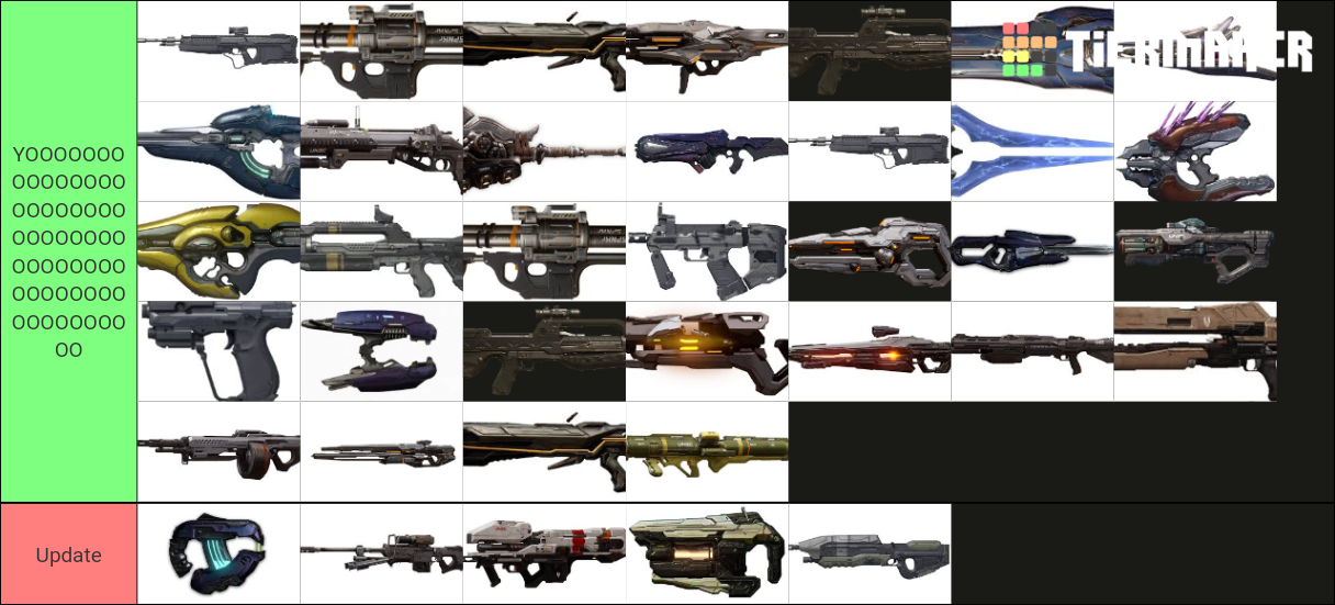 Halo 5 Weapon Tier List (Community Rankings) - TierMaker