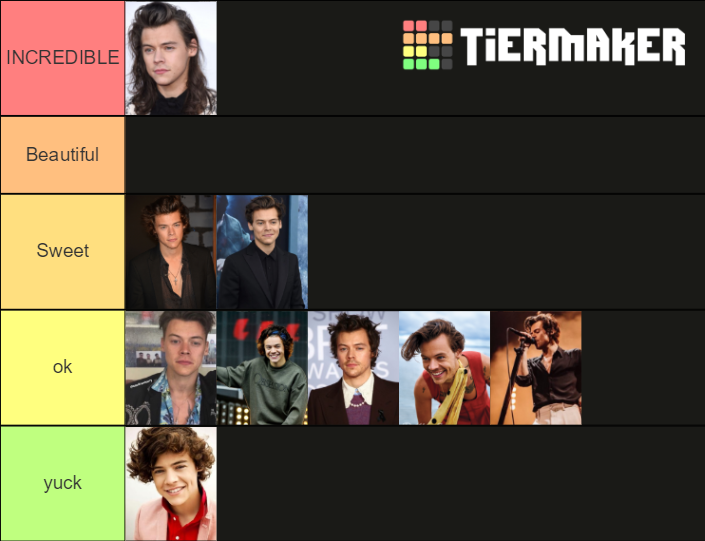 Harry Styles Eras Tier List Rankings) TierMaker