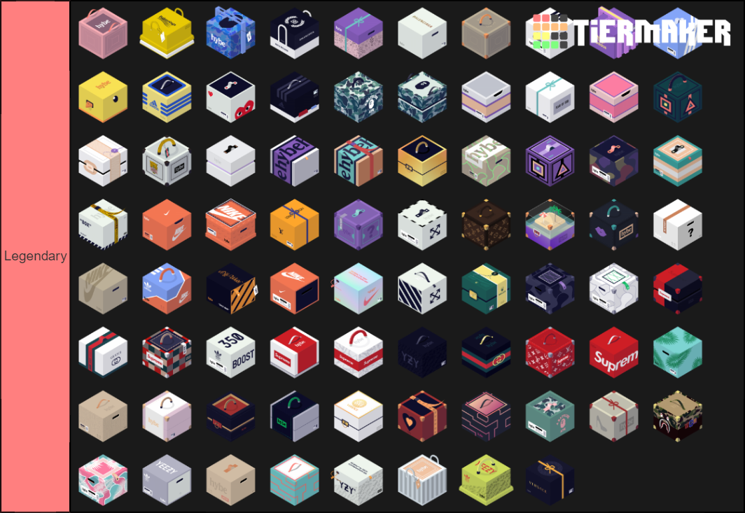 Hybe Mystery Box Tier List Rankings) TierMaker